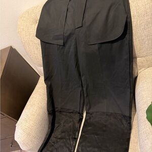 Zara Black women’s  Tuxedo Pants with Pocket Flaps